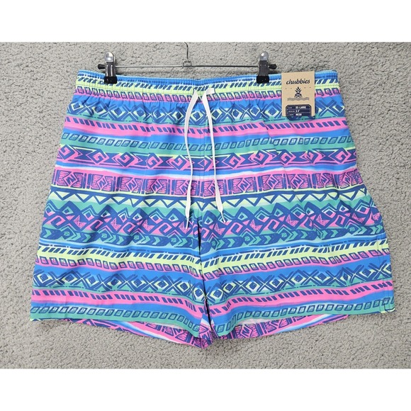 chubbies Other - Chubbies The Retronators Swim Trunks Men's XXL 5.5" Inseam Lined NWT